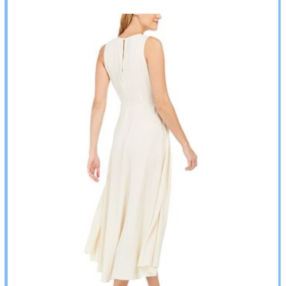 Calvin Klein Raffled faux wrap dress - Picture 4 of 8